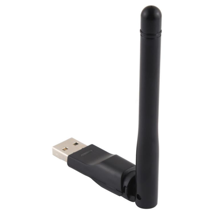 Alfa USB 2.4G Mini WiFi Receiver with 3dBi Antenna | Wireless LAN Card USB 2.0 Wi-Fi Adapter