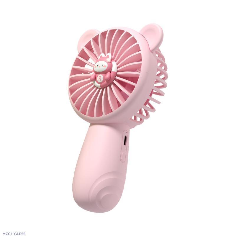 Cross-border Hot Selling Simple Lightweight Handheld Fan Charging Long Life Mini Portable Rechargeable Small Fan